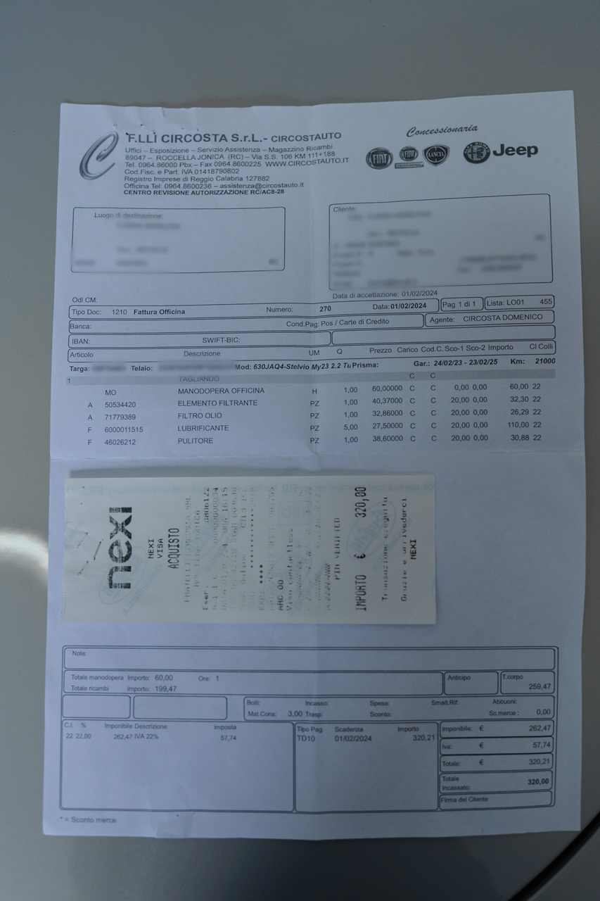 Alfa Romeo Stelvio 2.2 t Veloce Q4 210CV auto
